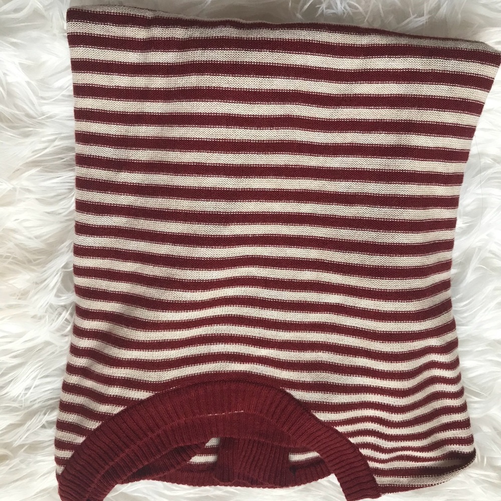 Burnt orange sweater